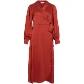 Vila Midi Met Lange Mouwen Jurk Met V-hals 44 EU dames