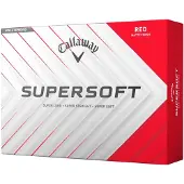 Callaway Golf Supersoft Golfballen (2025, Rood)