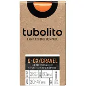 Tubolito S-Tubo CX/Gravel-All TPU binnenband 700C x 30-47 mm 42 mm/60 mm Presta-ventiel | Lichtste fietsbinnenbanden ter wereld | Specifiek ontwo