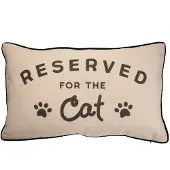 Sass & Belle Reserved for the cat kussen -