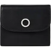 Esquire Leer portemonnee Athena Lady Wallet Black zwart