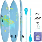 Aquatone Merkloze SUP Board 11'4" 343 cm - Blauw