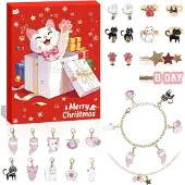 OCreon Adventskalender 2026 voor kinderen - Meisjes - Kattensieraden
