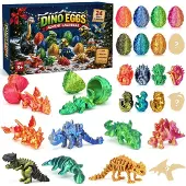 OCreon Adventskalender dinosaurusei - 3D-geprint - 24 verrassingen