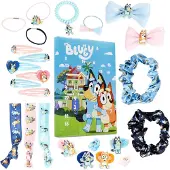 OCreon Bluey adventskalender 2024 - Aftelkalender voor haaraccessoires voor meisjes