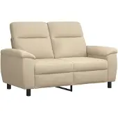 vidaXL Bank Crèmekleurig 158 x 90 x 95 cm Stof