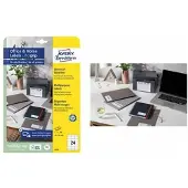 Avery Universele etiketten, 10 vel 48,5 x 25,4 mm, wit, All printer types, Inkjetprinter, Laserprinter, Kleurenlaser printer, Ko - 2 stuks