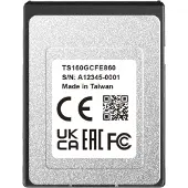 Transcend CFexpress-kaart, 160 GB, Type B, modelnummer: TS160GCFE860