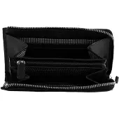 PICARD Leren portemonnee Peakline 1 Long Wallet Black zwart