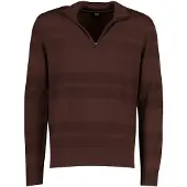 HUGO BOSS BOSS Black trui bruin half zip