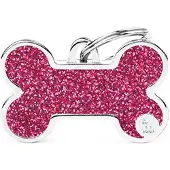 My Family Shine Bone Small Naamplaatje Voor Huisdieren