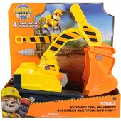 Rubble & Crew Rubbles ultieme bulldozer, speelgoedtruck met actiefiguur, PAW Patrol-speelgoed