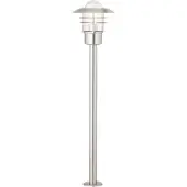 Brilliant Scandinavische padverlichting Terrence TERRENCE, alu / grijs / zink, metaal, Scandinavisch