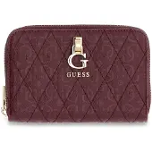 GUESS portemonnee Tamara SLG Zip Around Wallet Merlot wijnrood