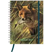 Rien Poortvliet bureau-agenda (zachte kaft) Vos 2027