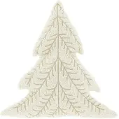 Unique living - Sierkussen Violet - dove white - 40x40cm