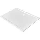 Adema Dawn douchebak - 80x100x4cm - rechthoek SMC - glans wit GT-10080