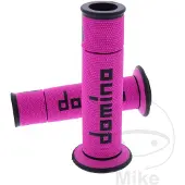 Domino , stuurhandgrepen, roze, model "On Road", kleur roze, maat: one size