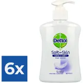 Dettol Handzeep - Gevoelige Huid - 250ml - Voordeelverpakking 6 stuks