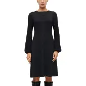 s.Oliver Black Label Gebreide jurk zwart