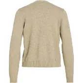 Vila Gebreid vest 'VIRIL' donkerbeige