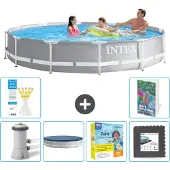 Intex Prism Frame Zwembad, rond - 366x76 cm - 5-delig, model S259