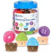 Learning Resources telspel Mini Counting Cupcakes educatief speelgoed. - 3+