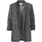 Pieces Blazers 'PCBosella' donkergrijs / zwart