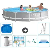 Intex Prism Frame Zwembad, rond - 366x76 cm - 7-delig, model S21072