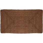 vidaXL Gebied Tapijt Grijs 60 x 110 cm Jute