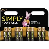 Duracell AA Simply Batterijen