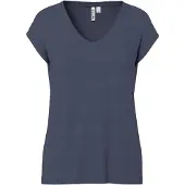 Pieces Shirt 'KAMALA' duifblauw
