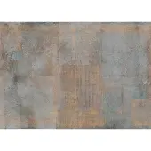 Rasch Fotobehang Metaal Look Grijs/Roestbruin 3.00m x 4.24m