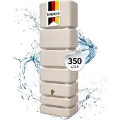 4Rain SLIM wandtank 350 L zandbeige