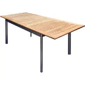 Lesli Living Outdoor Living Tafel Monza antraciet uittrekbaar 152/210x89cm online kopen