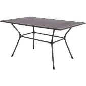 Lesli Living Tuintafel Nordic 145x90 cm - grijs