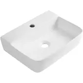 Hak Cristy Keramische wastafel 45x34cm, wit