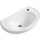Hak Winz Keramische wastafel 46x27cm, wit