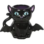Tierisch - Fun Kop - Cute And Creepy Bat Cat - voor Geen - standaard | Maat Standard