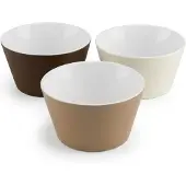 King Kommen – Ø14 cm – Schalen – Set van 3 – Ontbijt – Dessert – Soepkom – Bowl