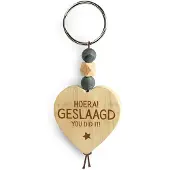 Miko Mijn Hart - Sleutelhanger - Geslaagd
