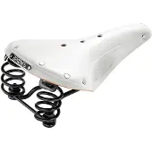 Brooks - Witte Selle Vélo zadel, comfortabel voor lange afstanden