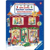 Merkloos Adventskalender met 24 Pappbilderboeken