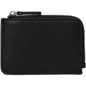 Marc O'Polo portemonnee Timon Leather Zip Wallet Black zwart