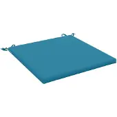 vidaXL Zitkussens SOEST 100% Polyester Lichtblauw 80 x 80 x 3 cm