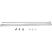 Zipp Cx-sprint J-bend External 3 Units Spokes Grijs 278 mm