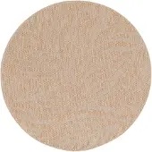 Garden Impressions Buitenkleed Ø160 cm - leaf sand