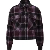 s.Oliver Blouse aubergine / lichtlila / zwart