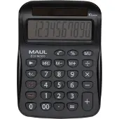 MAUL Bureaurekenmachine ECO MJ 555 LCD-scherm 1-regelig, 10 cijfers Solar 15.4 x 11 x 2.7 cm wit