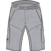 Endura - Hummvee Short met binnenbroek - Fietsbroek M, grijs